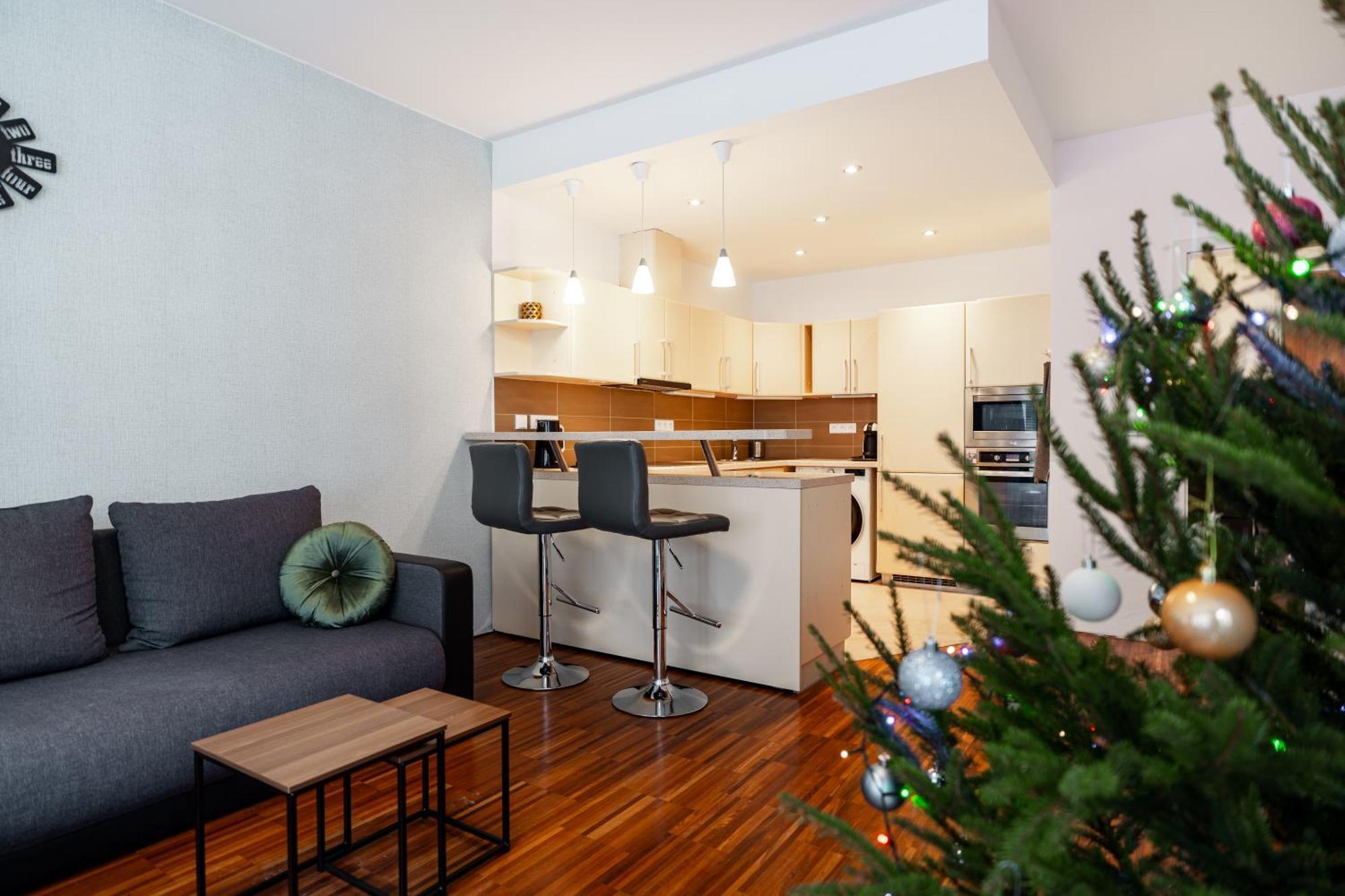 Auriapartments Karlin 2Kk S Terasou A Parkovanim Praha Exteriér fotografie